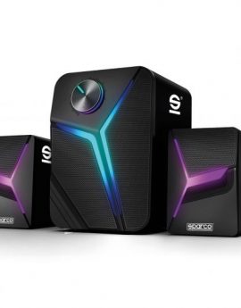 Sparco SPSPEAKERSPRO altavoz Negro Alámbrico 11W