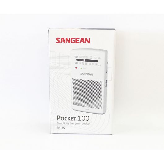 Sangean SR-35 Radio Portátil Blanca 6 Sangean SR-35 Radio Portátil Blanca