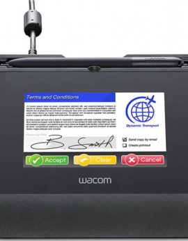 Digitalizador de firma Wacom STU-540-CH2 USB Negro + Software Sign Pro PDF