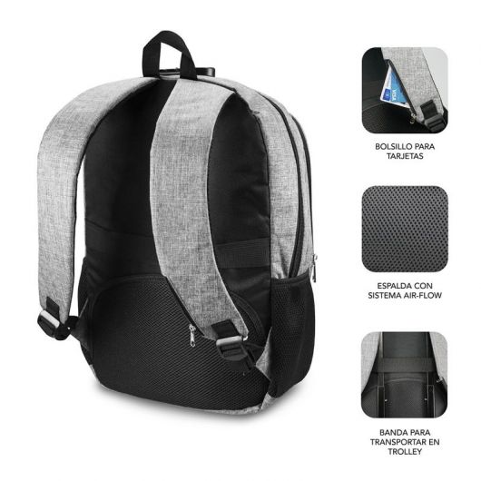 Mochila Subblim Urban Lock para Portátiles hasta 16'/ Puerto USB/ Antirrobo 3 Mochila Subblim Urban Lock para Portátiles hasta 16'/ Puerto USB/ Antirrobo