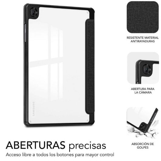 Funda Subblim Clear Shock Case para Samsung A11 8 Funda Subblim Clear Shock Case para Samsung A11 8.7'/ Negra