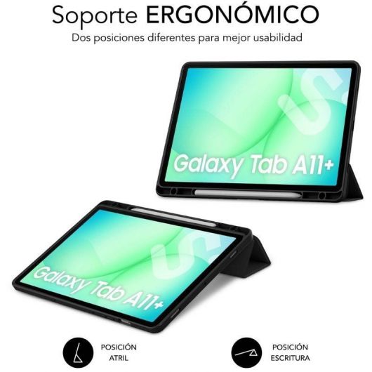 Funda Subblim Clear Shock Case para Samsung A11+/ Negra 2 Funda Subblim Clear Shock Case para Samsung A11+/ Negra