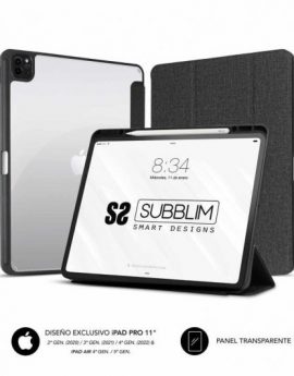Funda Subblim Clear Shock para Tablet iPad Pro 11' 2020-2022/ Negra
