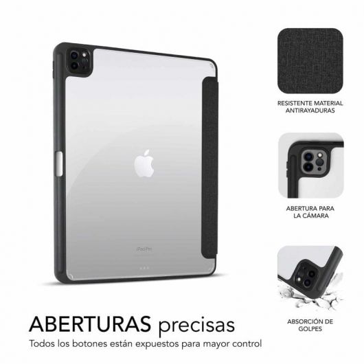 Funda Subblim Clear Shock para Tablet iPad Pro 11' 2020-2022/ Negra 3 Funda Subblim Clear Shock para Tablet iPad Pro 11' 2020-2022/ Negra