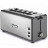 Mondial Smart Day T16 Tostadora 4 Rebanadas 1400W Acero inoxidable