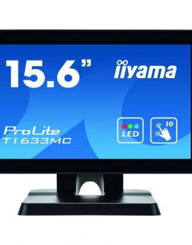 Monitor iiyama ProLite T1633MC-B1 15.6” Táctil Multi-touch Multi-usuario Negro