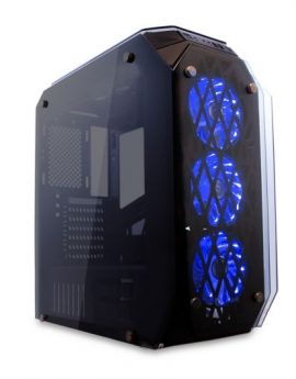 Talius caja Atx gaming Kraken tornado RGB cristal templado USB 3.0