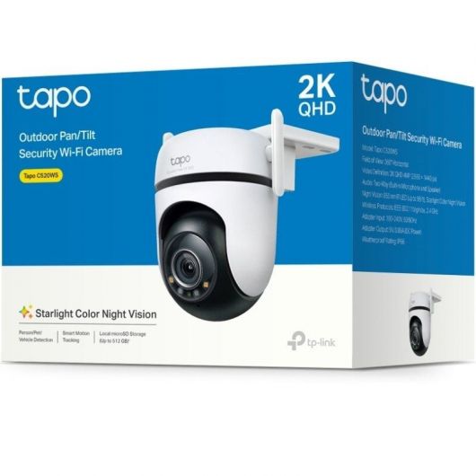 Cámaras de Videovigilancia TP-Link Tapo C520WS/ Visión Nocturna/ Control desde APP 4 Cámaras de Videovigilancia TP-Link Tapo C520WS/ Visión Nocturna/ Control desde APP