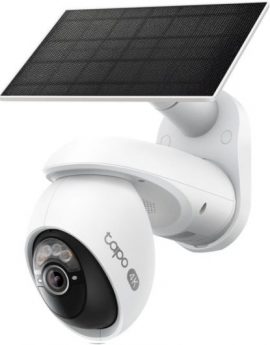 Cámara de Videovigilancia TP-Link Tapo C660 Kit/ Visión Nocturna/ Control desde APP/ Incluye Panel Solar