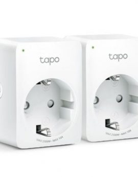 Enchufe WiFi Inteligente TP-Link Tapo P100/ Pack 2 - TAPO P100(2-PACK) V2