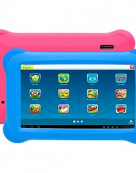 Tablet Denver TAQ-10473K 10.1' 2/16GB Wifi para niños + fundas azul y rosa