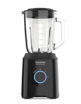Batidora de vaso Taurus Prior Glass 1500 1500W 1.5L Cristal Turbo Cuchillas Inoxidable