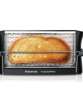Taurus Todopan Tostadora 700W Negro/Acero inoxidable