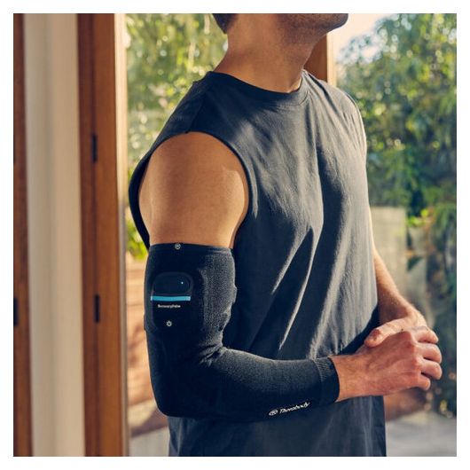 Therabody RecoveryPulse Arm Dispositivo Portátil de Compresión con Vibración para Brazo Talla XL