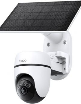 Cámara de Videovigilancia TP-Link TC90 KIT/ Visión Nocturna/ Control desde APP/ Incluye Panel Solar