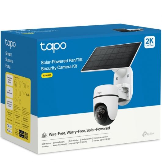 Cámara de Videovigilancia TP-Link TC90 KIT/ Visión Nocturna/ Control desde APP/ Incluye Panel Solar 4 Cámara de Videovigilancia TP-Link TC90 KIT/ Visión Nocturna/ Control desde APP/ Incluye Panel Solar