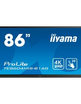 iiyama TE8604MIS-B1AG pizarra y accesorios interactivos 86' Tactil Negro USB