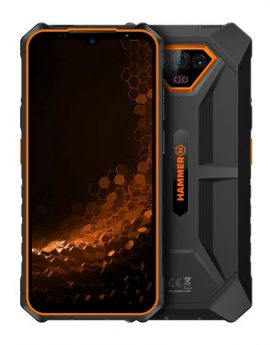 Telefono movil smartphone rugerizado Hammer Iron V 6GB + 6GB + 64GB naranja