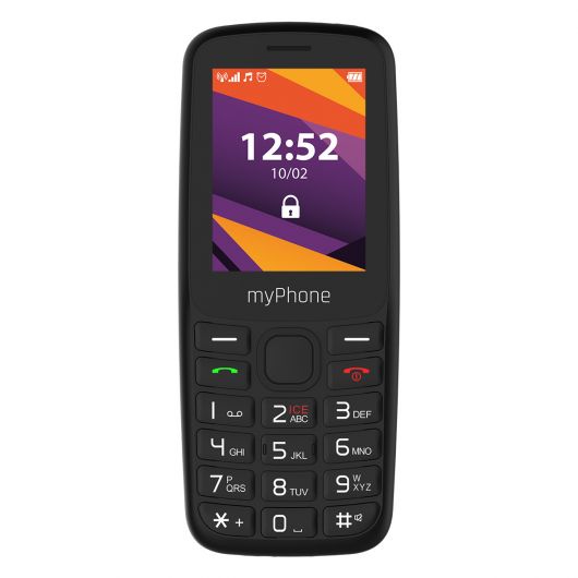 Telefono movil Myphone 6410 2.4'/ 4G/ negro
