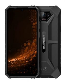 Telefono movil smartphone rugerizado Hammer Iron V 6GB + 6GB + 64GB negro