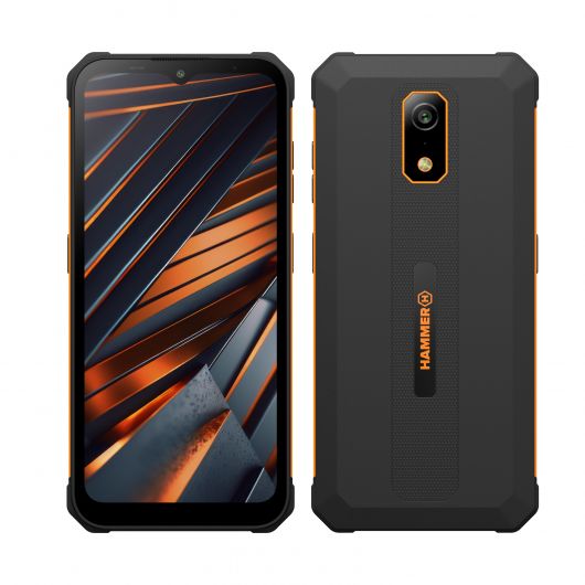 Movil Hammer Iron Va 4GB/64GB negro y naranja 3 Movil Hammer Iron Va 4GB/64GB negro y naranja