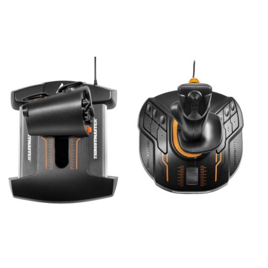 Thrustmaster T-16000M FCS Hotas Joystick + Acelerador Negro/Naranja 2 Thrustmaster T-16000M FCS Hotas Joystick + Acelerador Negro/Naranja