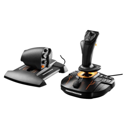 Thrustmaster T-16000M FCS Hotas Joystick + Acelerador Negro/Naranja 6 Thrustmaster T-16000M FCS Hotas Joystick + Acelerador Negro/Naranja