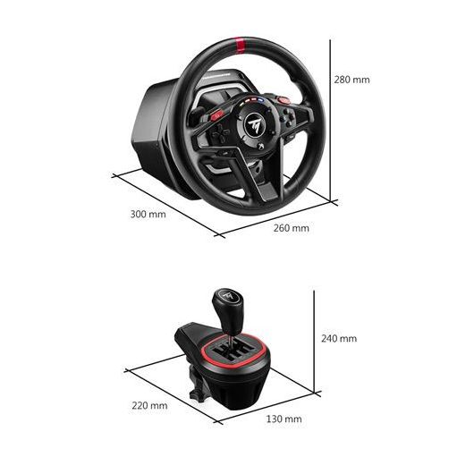Thrustmaster T128 Shifter Pack Volante de Carreras T128 y TH8S Shifter Add-On Compatible con Xbox y PC 4 Thrustmaster T128 Shifter Pack Volante de Carreras T128 y TH8S Shifter Add-On Compatible con Xbox y PC