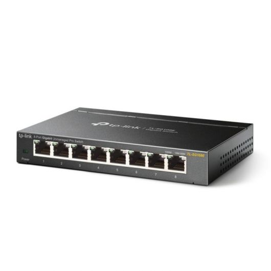 Switch TP-Link Easy Smart TL-SG108E 8 Puertos/ RJ-45 10/100/1000 2 Switch TP-Link Easy Smart TL-SG108E 8 Puertos/ RJ-45 10/100/1000