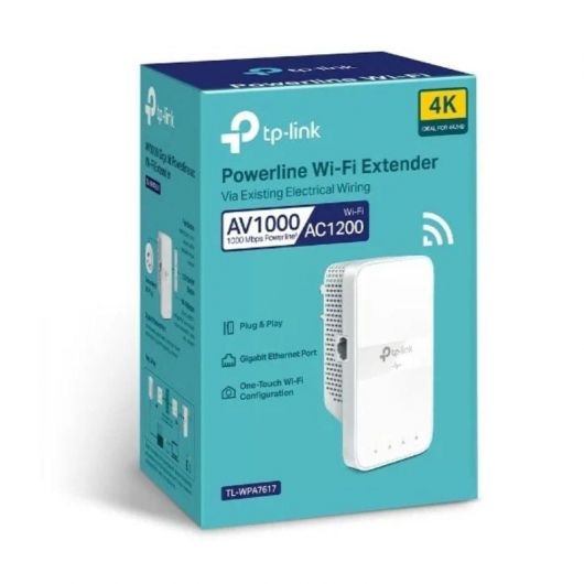 Repetidor Inalámbrico TP-Link TL-WPA7617 1200Mbps 4 Repetidor Inalámbrico TP-Link TL-WPA7617 1200Mbps