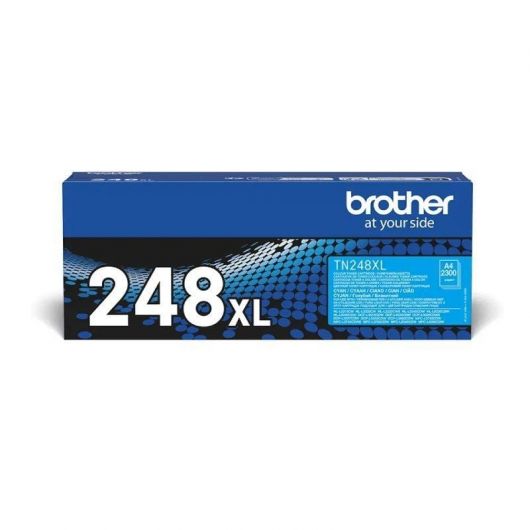 Tóner Original Brother TN248XLC Alta Capacidad/ Cian 2 Tóner Original Brother TN248XLC Alta Capacidad/ Cian