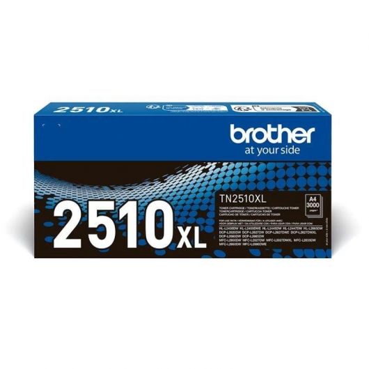 Tóner Original Brother TN2510XL Alta Capacidad/ Negro 2 Tóner Original Brother TN2510XL Alta Capacidad/ Negro