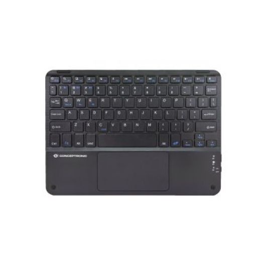 Teclado Mini Bluetooth 10' Conceptronic Ingles con Touchpad