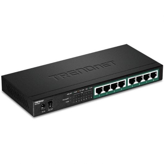 Switch TRENDnet TPE-TG84 8 Puertos/ RJ-45 Gigabit 10/100/1000 PoE