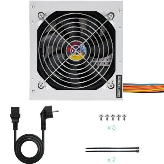 Fuente de Alimentación TooQ TQAPOLO-550SP/ 550W/ Ventilador 12cm 5 Fuente de Alimentación TooQ TQAPOLO-550SP/ 550W/ Ventilador 12cm