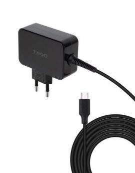 Cargador de Portátil TooQ TQLC-USBCGAN65PD USB Tipo-C/ 65W/ Automático/ Voltaje 5-20V