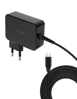 Cargador de Portátil TooQ TQLC-USBCGAN90PD USB Tipo-C/ 90W/ Automático/ Voltaje 5-20V