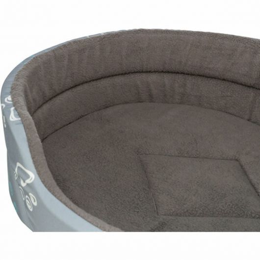 Cama para perro Trixie Jimmy Basic Oval Gris claro/Gris oscuro 75 × 65 cm 3 Cama para perro Trixie Jimmy Basic Oval Gris claro/Gris oscuro 75 × 65 cm