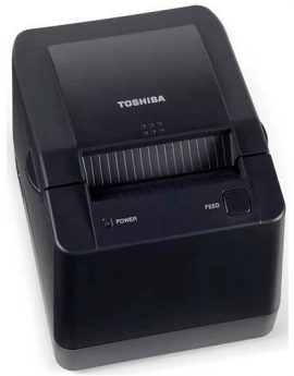 Toshiba TRST-A00 impresora de etiquetas Térmica directa USB Negra