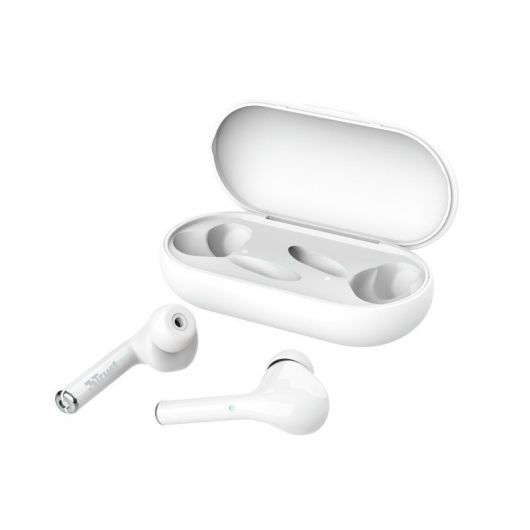 Auriculares Bluetooth Trust Nika Touch con estuche de carga/ Autonomía 6h/ Blancos 2 Auriculares Bluetooth Trust Nika Touch con estuche de carga/ Autonomía 6h/ Blancos