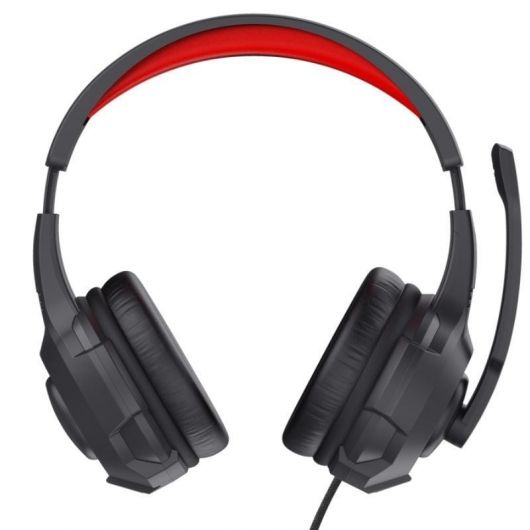 Auriculares Gaming con Micrófono Trust Gaming 24785/ Jack 3 Auriculares Gaming con Micrófono Trust Gaming 24785/ Jack 3.5/ Rojos y Negros