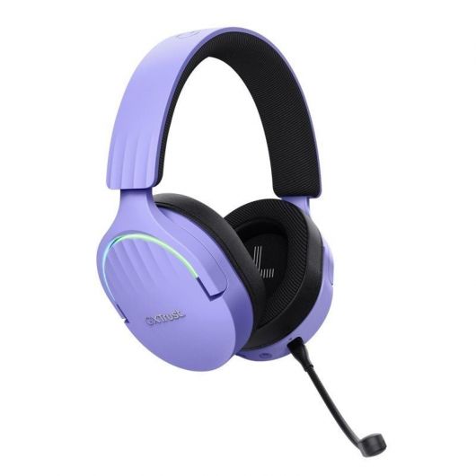 Auriculares Gaming Inalámbricos con Micrófono Trust Gaming GXT 491 Fayzo/ Bluetooth/ Jack 3 Auriculares Gaming Inalámbricos con Micrófono Trust Gaming GXT 491 Fayzo/ Bluetooth/ Jack 3.5/ Morados