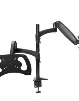 Soporte de Mesa Orientable/ Inclinable Trust Mara para Monitor y Portátil hasta 32'