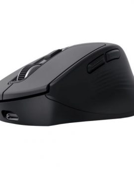 Ratón Inalámbrico Trust Niven Confort 26021/ Batería recargable/ Hasta 3200 DPI/ Negro
