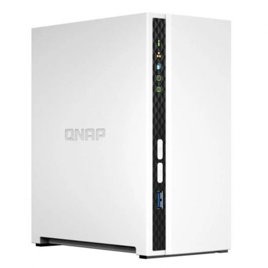 NAS QNAP TS-233/ 2 Bahías 3.5'- 2 NAS QNAP TS-233/ 2 Bahías 3.5'- 2.5'/ 2GB DDR4/ Formato Torre