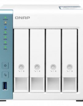 NAS QNAP TS-431P3-2G/ 4 Bahías 3.5'- 2.5'/ 2GB DDR3/ Formato Torre