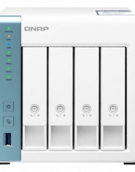 NAS QNAP TS-431P3-4G/ 4 Bahías 3.5'- 2.5'/ 4GB DDR3/ Formato Torre