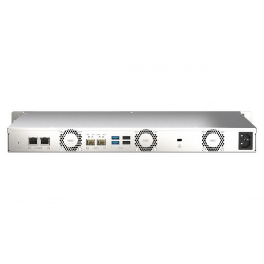 QNAP TS-435XEU NAS Bastidor (1U) Marvell CN9131 4GB DDR4 0TB QNAP QTS Negro/Gris 2 QNAP TS-435XEU NAS Bastidor (1U) Marvell CN9131 4GB DDR4 0TB QNAP QTS Negro/Gris