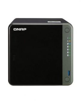 NAS QNAP TS-453D/ 4 Bahías 3.5'- 2.5'/ 4GB DDR4/ Formato Torre