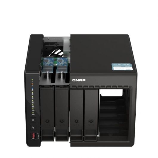 QNAP TS-453E-8G NAS 4XHDD-Bay 2x2 QNAP TS-453E-8G NAS 4XHDD-Bay 2x2.5GbE 4xUSB
